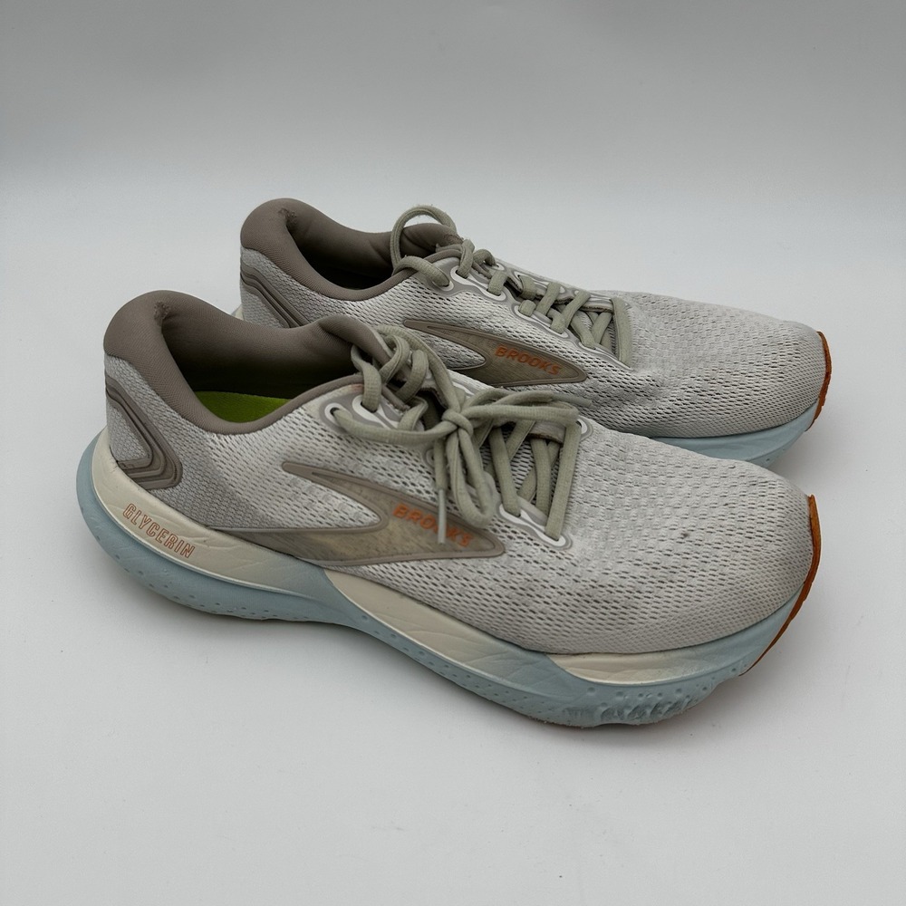 Brooks Womens Glycerin 1204081B195 Brown Running Shoes Sneakers‎ Size 9
